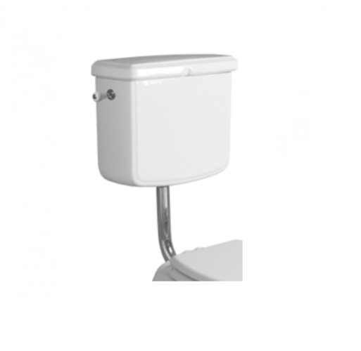 Бачок SIMAS ARCADE Настенный на средней трубе с боковой ручкой смыва цвет белый AR812