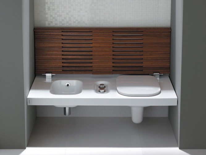 Модуль HATRIA G-FULL YXJS01 подвесной унитаз и биде цвет белый