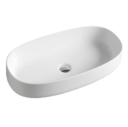 Раковина Artceram Cognac Quadro накладная цвет белый COL005 01 00