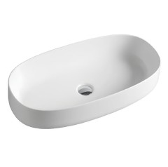 Раковина Artceram Cognac Quadro накладная  цвет белый  COL005 01 00