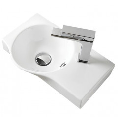 Раковина Artceram LAVAMANI UNION подвесная с одним отверстие цвет белый LML001 01 00