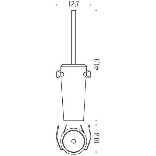 Ершик COLOMBO DESIGN ROAD B8007 настенный