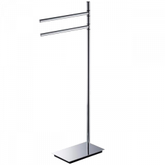 Стойка COLOMBO DESIGN SQUARE B9901 напольная с полотенцедержателем