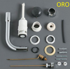 Механизм слива SIMAS с латунной трубой для среднего бачка с боковой ручкой смыва D11ORO