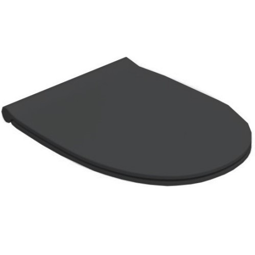 Сиденье с крышкой GLOBO 4ALL с микролифтом цвет черный матовый MDR20AR