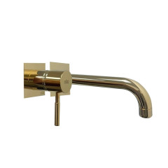 Смеситель для раковины Webert Rimini RI830605010. золото