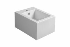 Биде SIMAS FROZEN подвесное с одним намеченным отверстием в центре цвет белый FZ19/F85