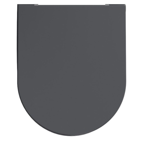 Сиденье для унитаза ISVEA Infinity F50 ШГ 365*445 цвет антрацит матовый