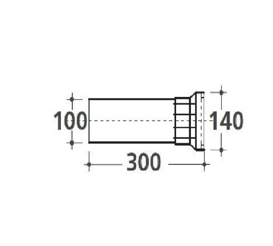 Патрубок для слива GALASSIA Meg11 PRO 9053 цвет