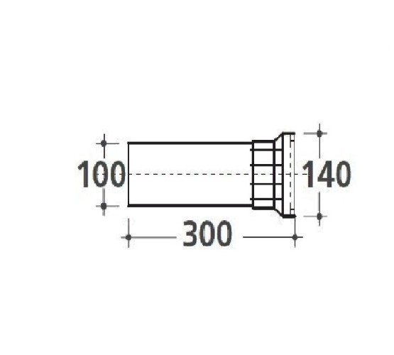 Патрубок для слива GALASSIA Meg11 PRO 9053 цвет