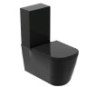 Унитаз моноблок с бачком GALASSIA Meg11 5413NE+9925 напольный цвет черный глянцевый