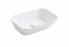 Раковина SIMAS WAVE накладная без отверстий цвет белый WA04