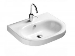 Раковина HATRIA DAYTIME Y0YT01 подвесная с одним отверстием с переливом цвет белый