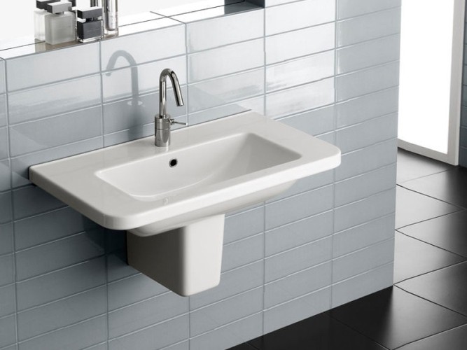 Полупьедестал HATRIA ERIKA PRO Q YXBK01 подвесной цвет белый