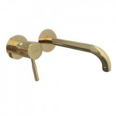 Смеситель для раковины Webert Rimini RI830606010. золото