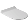 Сиденье с крышкой GALASSIA Dream 7314 с микролифтом быстросъемное тонкое цвет белый глянцевый