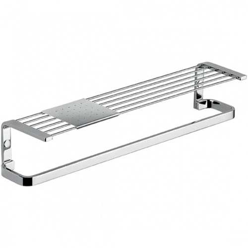 Полочка COLOMBO DESIGN TIME W4277 с полотенцедержателем с металлической полочкой