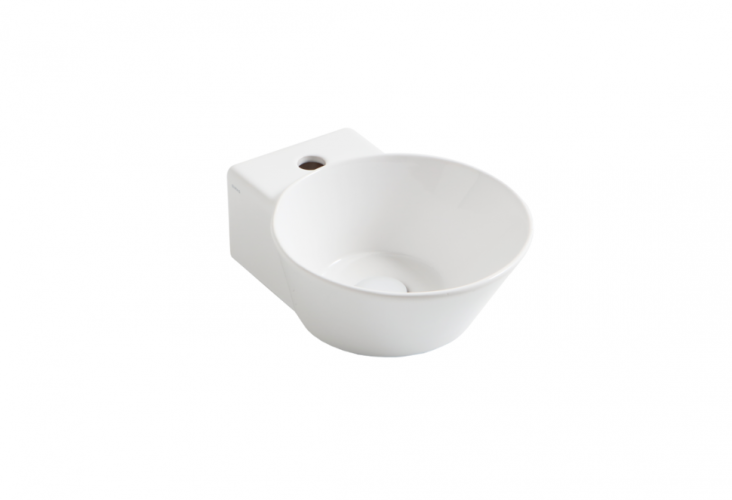 Раковина SIMAS WAVE подвесная или накладная без отверстий цвет белый WA05