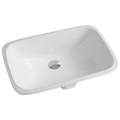 Раковина Artceram Nettuno  встраиваемая снизу без отверстий цвет белый NTL001 01 00