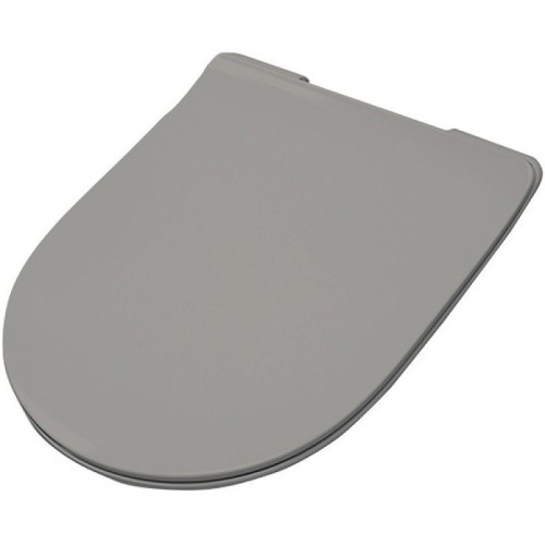 Сиденье с крышкой Artceram File 2.0 с плавным опусканием цвет grigio oliva FLA014 15