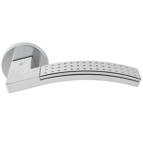 Дверная ручка Colombo TRAMA LC81RSB хром матовый/хром