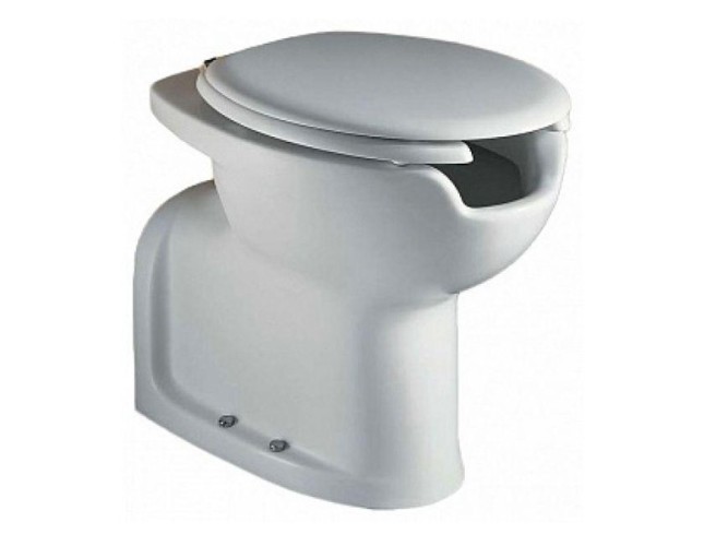 Унитаз HATRIA AUTONOMY Y0CA01 напольный для инвалидов слив универсальный цвет белый