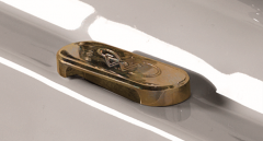 Заглушка для перелива KERASAN цвет бронза 811393br