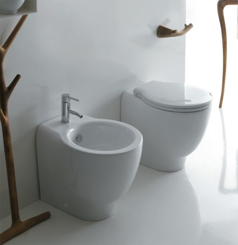 Унитаз GALASSIA Ergo 7107 напольный цвет белый глянцевый