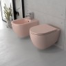 Унитаз ISVEA Infinity подвесной ШГВ 365*530*400 цвет-лососевый матовый