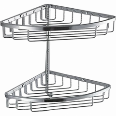 Полочка корзинка COLOMBO DESIGN ANGOLARI B9604 угловая одинарная с крючком