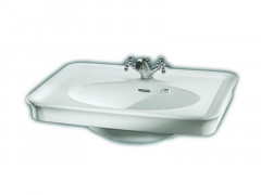 Раковина HATRIA DOLCEVITA Y0EJ01 подвесная с одним отверстием с переливом цвет белый