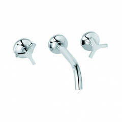 Смеситель KLUDI NOVA FONTE Déco 201440539 для раковины настенный встраиваемый внешняя часть