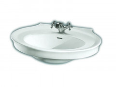 Раковина HATRIA DOLCEVITA Y0EW01 подвесная с одним отверстием с переливом цвет белый