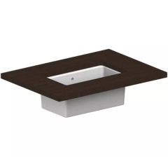 Раковина Scarabeo MIKY встраиваемая снизу с переливом без отверстий цвет белый с антибактериальным и грязеотталкивающим покрытием BIOKER 8090 BK