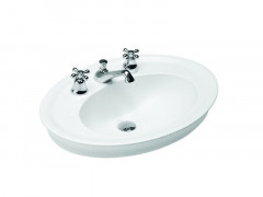 Раковина HATRIA DOLCEVITA Y0PL01 встраиваемая сверху с одним отверстием без перелива цвет белый