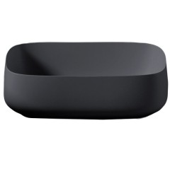 Раковина Artceram Cognac Quadro накладная без отверстий  цвет Blue denim COL009 37 00