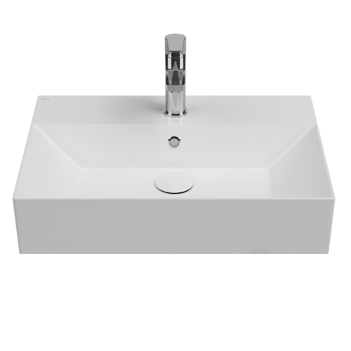 Раковина ISVEA SistemaZ Frame накладная ШГВ 600*420*132 отверстия для смесителя 1 цвет черный матовый