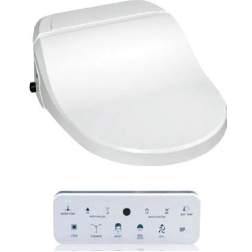 Сиденье с крышкой GALASSIA Dream 7319 многофункциональное, с пультом дистанционного управления с микролифтом цвет белый глянцевый