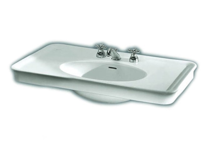 Раковина HATRIA DOLCEVITA Y0F001 подвесная с одним отверстием с переливом цвет белый