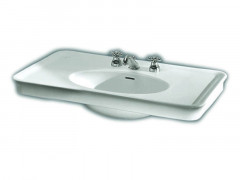 Раковина HATRIA DOLCEVITA Y0F001 подвесная с одним отверстием с переливом цвет белый