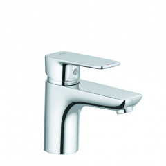Смеситель KLUDI PURE&STYLE 400280575 для раковины на одно отверстие однорычажный без донного клапана
