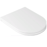 Сиденье с крышкой GALASSIA Dream 7329 тонкое цвет белый глянцевый