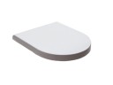 Сиденье с крышкой HATRIA DAYTIME Y1XA01 с микролифтом быстросъемное цвет белый