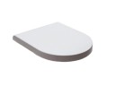 Сиденье с крышкой HATRIA DAYTIME Y1XA01 с микролифтом быстросъемное цвет белый