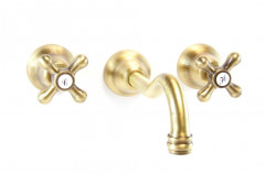 Смеситель для раковины Webert Armony AM750404065. бронза