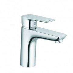 Смеситель KLUDI PURE&STYLE 402920575 для раковины на одно отверстие однорычажный без донного клапана