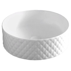 Раковина Artceram Rombo  накладная без отверстий  цвет белый OSL009 01 00