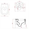 Унитаз Artceram Atelier подвесной безободковый цвет белый матовый ATV001 05 00
