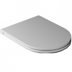 Сиденье с крышкой GALASSIA Dream 7330GM с микролифтом быстросъемное тонкое цвет серый матовый