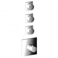 Смеситель для душа встраиваемый с термостатом Webert Elio EL971502015, хром